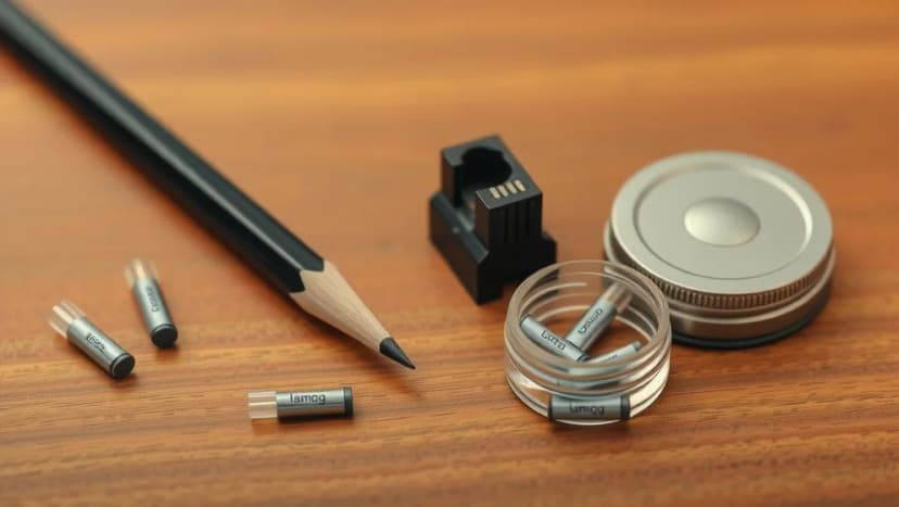 Vad är kol till en penna